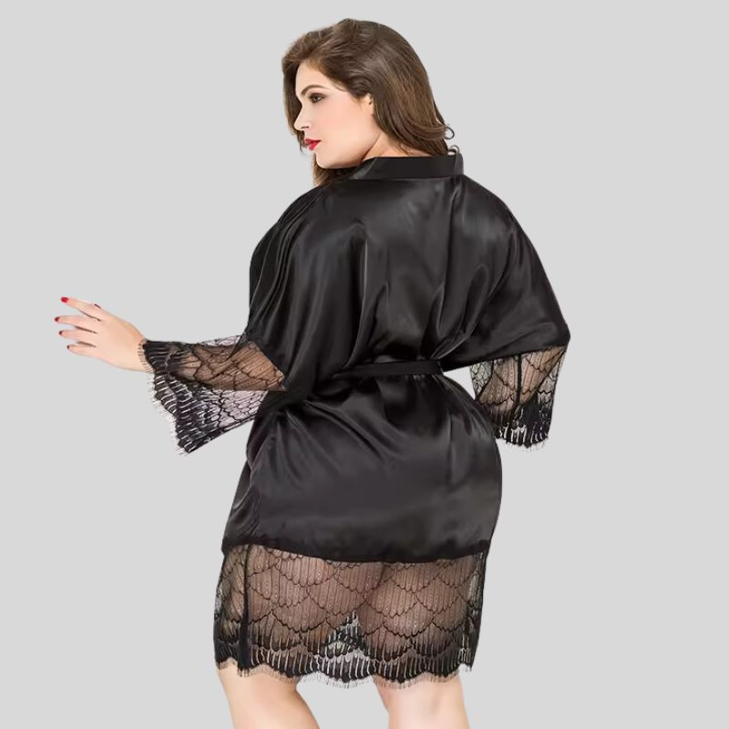 Batin y Tanga Negro Sexy Lingerie