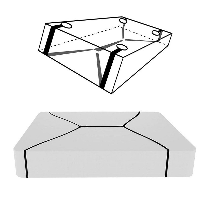 BDSM Set Atadura Cama Fetish Tentation 4 Esposas