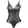 Body Cremallera Y Encaje Wetlook Body Cremallera Y Encaje Wetlook