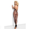 Bodystocking Obsessive  N106 Negro