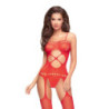 Bodystocking Penthouse Hot Nightfall Rojo