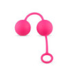Bolas Silicona EasyToys 3,6 cm. Magenta