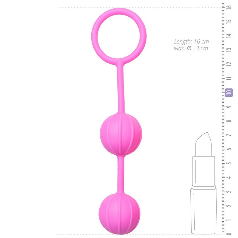 Bolas Silicona EasyToys ET004 Texturadas