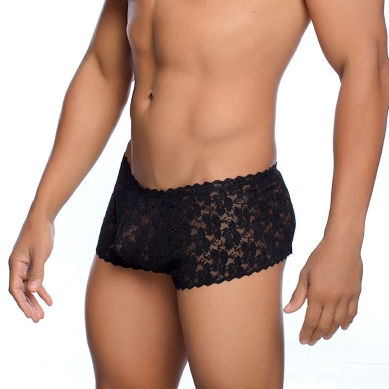 Bóxer MBL01 Encaje Hombre