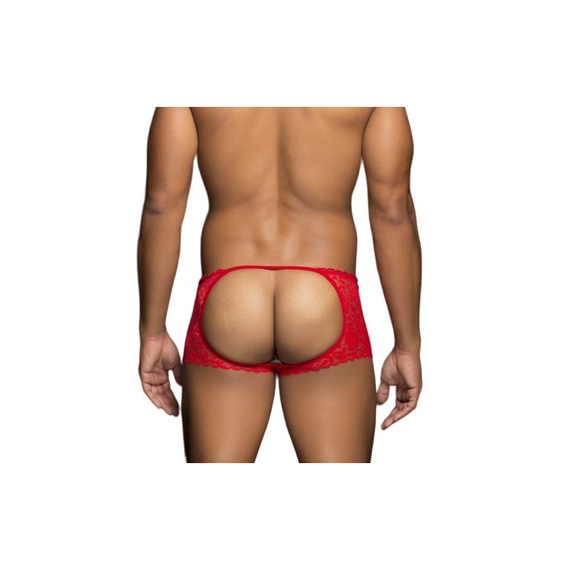 Bóxer MBL31 Encaje Abierto Atrás Hombre