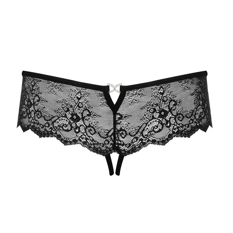 Braguita Abierta De Obsessive Negro Merossa