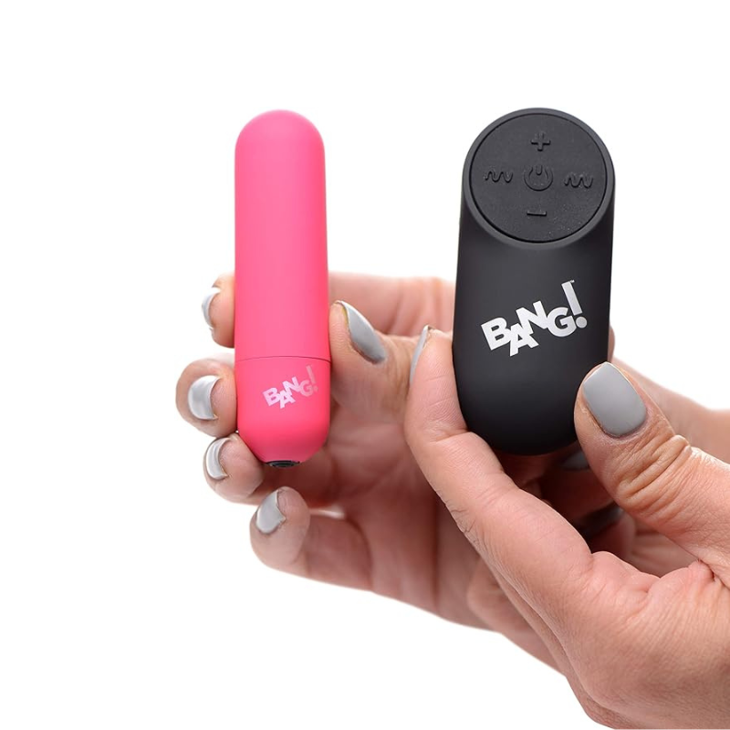 Braguita Vibradora Control Remoto + Antifaz Bang!