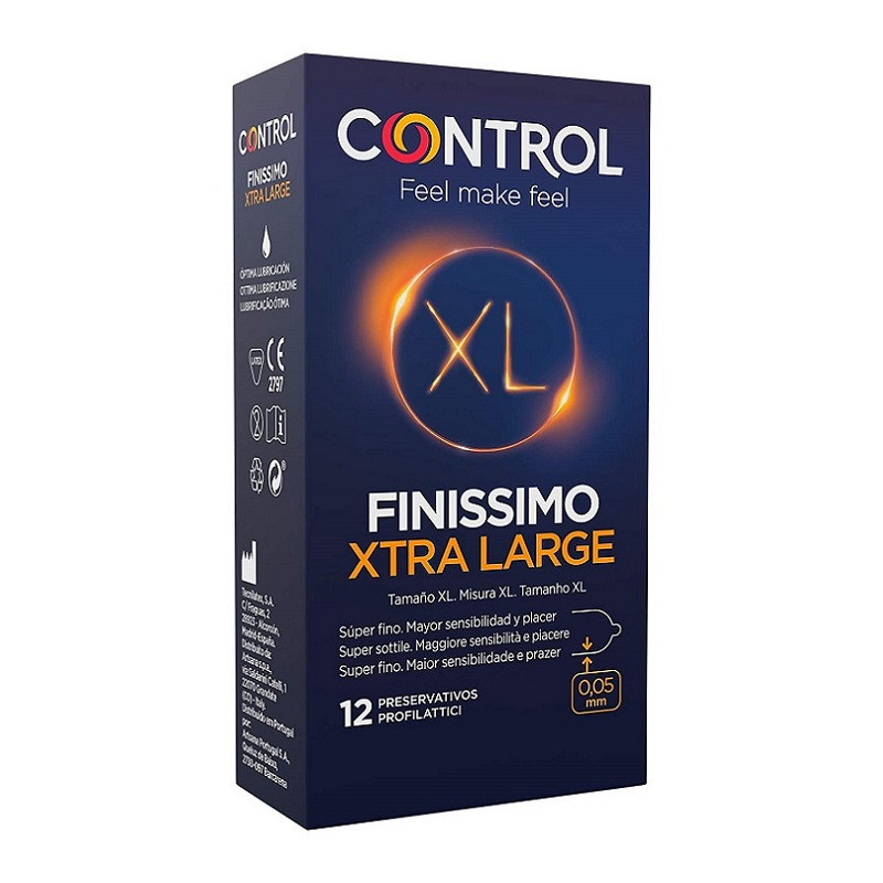 Caja 12 Preservativos Control Finissimo XL