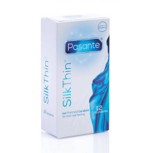 Caja 12 Preservativos Pasante Silk Thin 12 Unidades