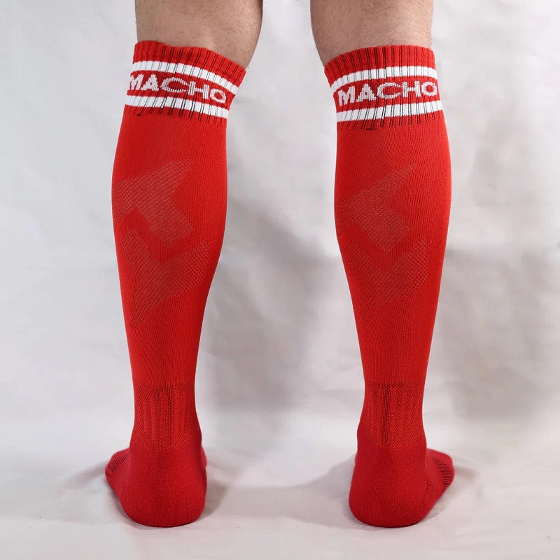 Calcetines Largos Macho Rojos