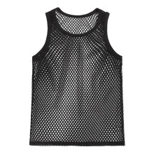 Camiseta De Red Sin Mangas Ancha