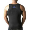 Camiseta Locker Gear Look At Harder LK1053 Negro y Azul