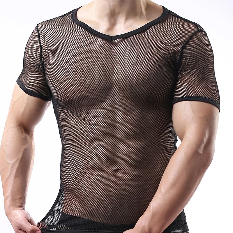 Camiseta Masculina Malla 7202 Negra