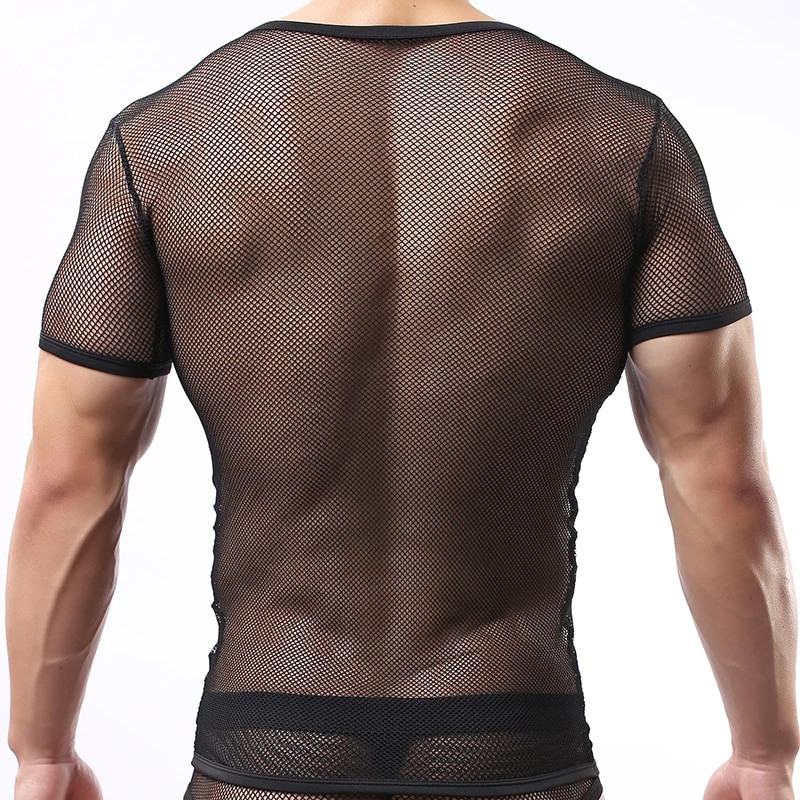 Camiseta Masculina Malla 7202 Negra