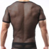 Camiseta Masculina Malla 7202 Negra