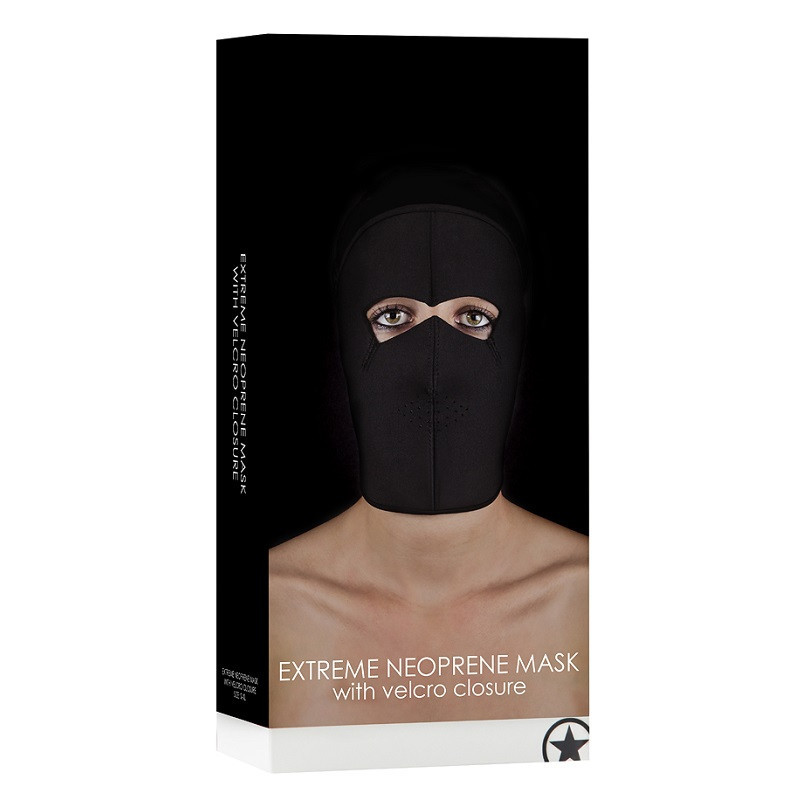 Capucha Sumisión Ouch Extreme Abertura Ojos Neopreno