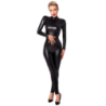 Catsuit Wetlook Noir Handmade F319 Catsuit Wetlook Noir Handmade F319