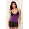 Chemise Baci Violeta Con Liguero 3149