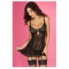 Chemise Chilirose Negro CR-3675