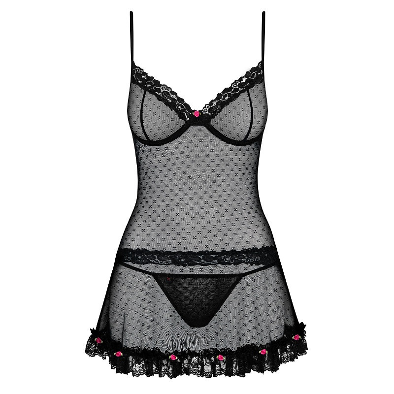 Chemise De Obsessive Negro Piccorosa