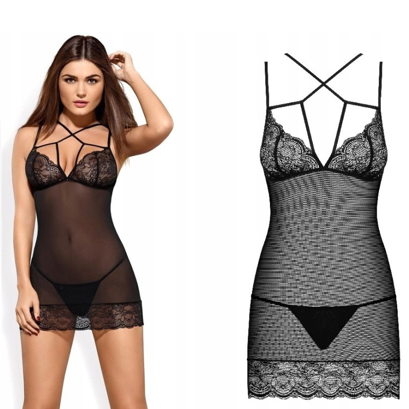 Chemise De Obsessive Negro Tanga  Frivolla