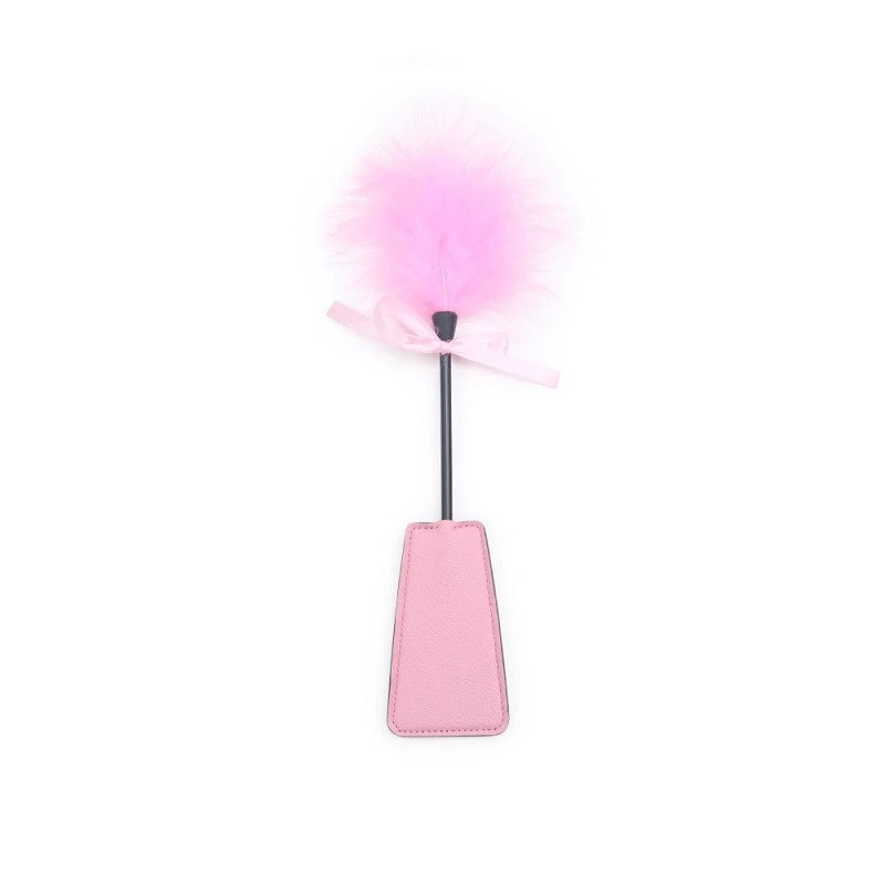 Fusta Crop 020 Mango Corto Pluma Rosa