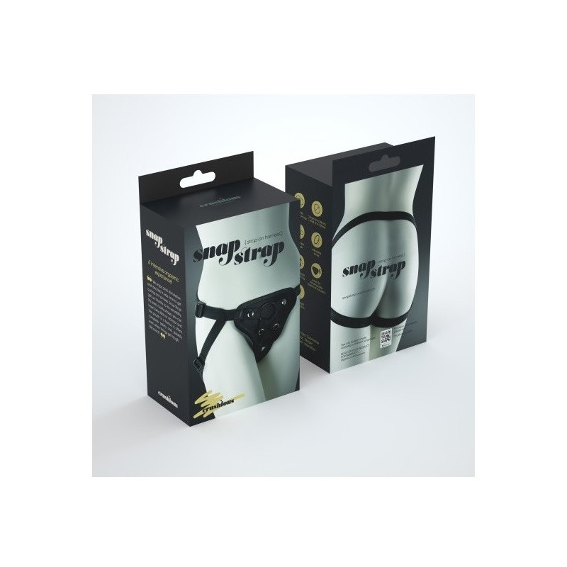 Cinturón Arnés Para Dildo Universal Snap Strap Crushious