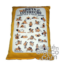 Cojín Dieta Cucurucho Amarillo