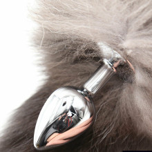 Cola De Zorro Metal Negro Gris S Thomas De Troula