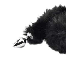 Cola Pantera Metal Negro L