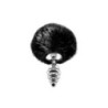 Cola Pompón Metal Twist Negro S Fluffy