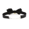 Collar Lazo Negro Cascabel Dorado BDSM Line