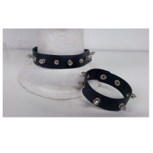 Collar y pulsera Punk Choker