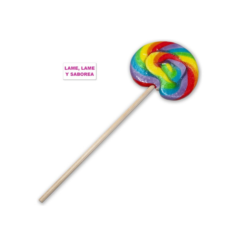 Comestibles Piruleta Caramelo LGTBI Lame, Lame y Saborea