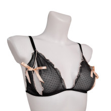Conjunto 2 Piezas De Exposed Peek a Boo Bra Midnight Magic