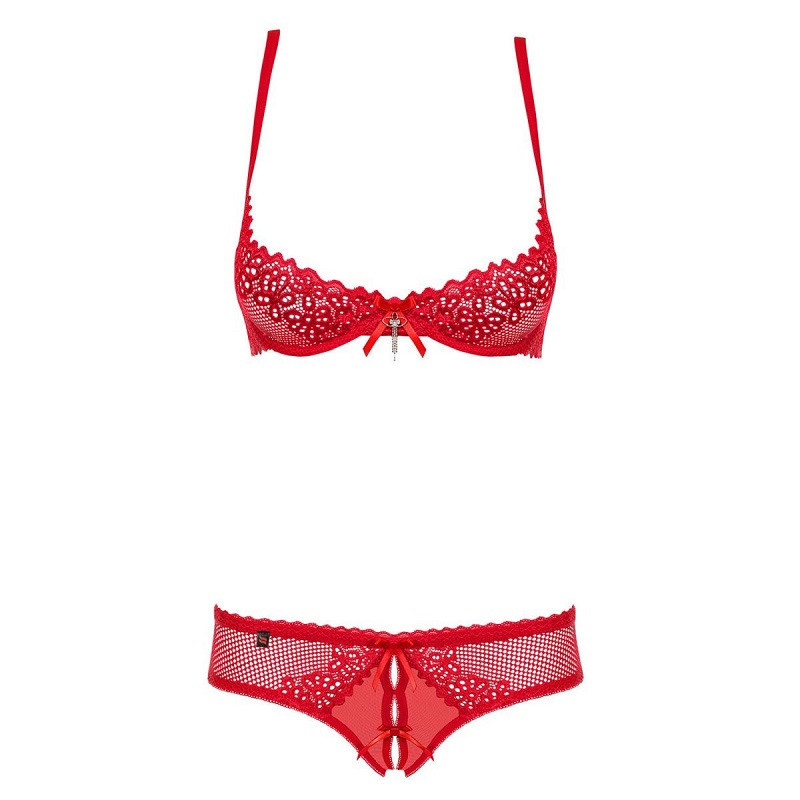 Conjunto 2 Piezas De Obsessive Alabastra Rojo