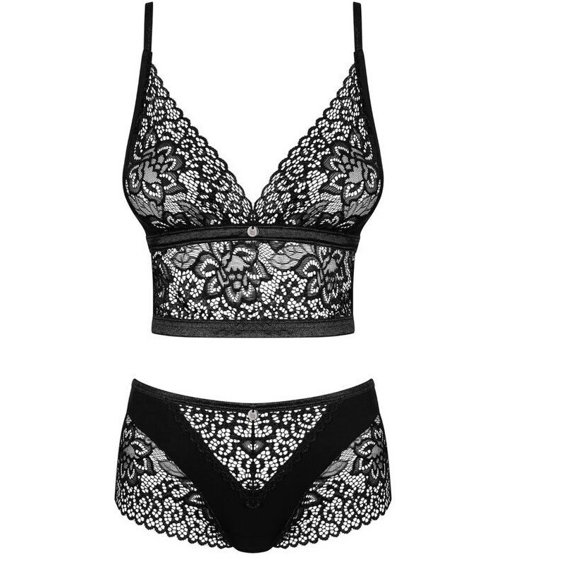 Conjunto 2 Piezas De Obsessive Negro Cecilia