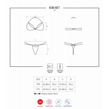 Conjunto 2 Piezas De Obsessive Rojo 838