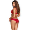 Conjunto 2 Piezas De Obsessive Rojo Rougebelle