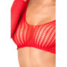 Conjunto 2 Piezas Rene Rofe 7013 Rojo Crochet Net Conjunto 2 Piezas Rene Rofe 7013 Rojo Crochet Net
