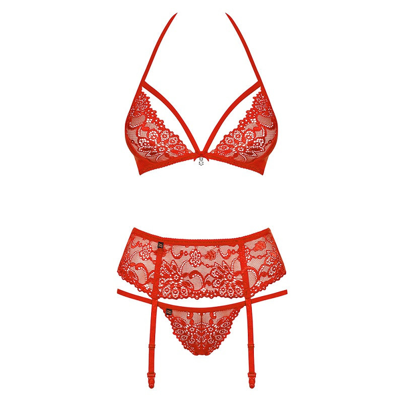 Conjunto 3 Piezas De Obsessive 838 Rojo