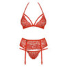 Conjunto 3 Piezas De Obsessive 838 Rojo