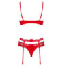 Conjunto 3 Piezas De Obsessive Heartina Rojo
