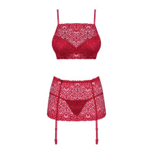 Conjunto 3 Piezas De Obsessive Lividia Burdeos