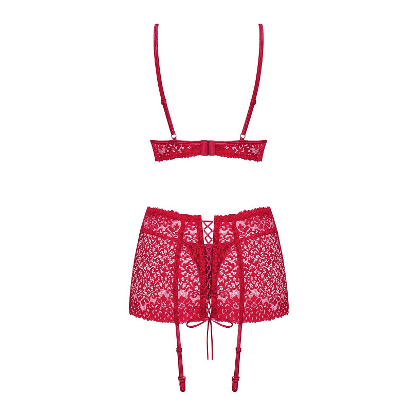 Conjunto 3 Piezas De Obsessive Lividia Burdeos