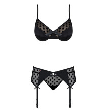 Conjunto 3 Piezas De Obsessive Negro Dotina