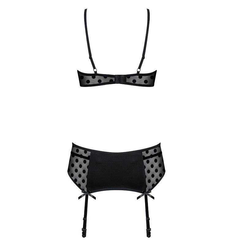 Conjunto 3 Piezas De Obsessive Negro Dotina