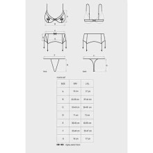 Conjunto 3 Piezas De Obsessive Negro Musca