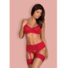 Conjunto 3 Piezas De Obsessive Rojo Jolierose