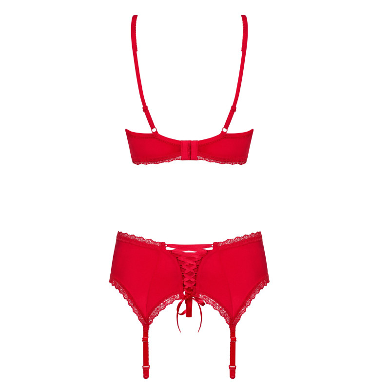 Conjunto 3 Piezas De Obsessive Rojo Jolierose